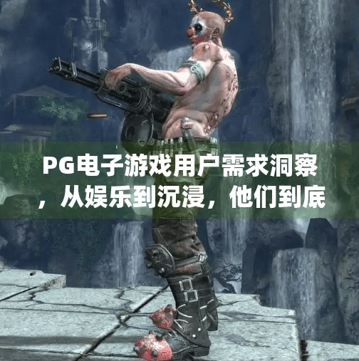 PG电子游戏用户需求洞察，从娱乐到沉浸，他们到底在追求什么？pg电子游戏用户需求