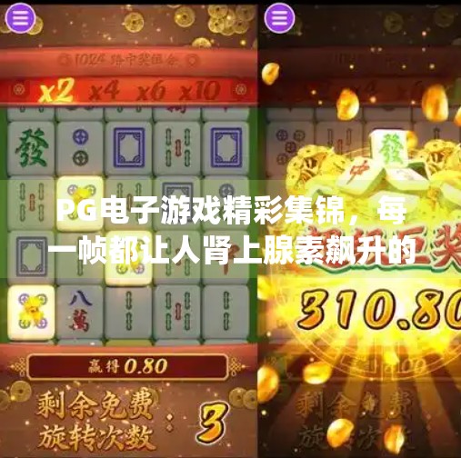 PG电子游戏精彩集锦，每一帧都让人肾上腺素飙升的视觉盛宴！pg电子游戏精彩集锦